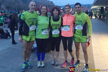 Club Atletisme Roses a la Sant Silvestre