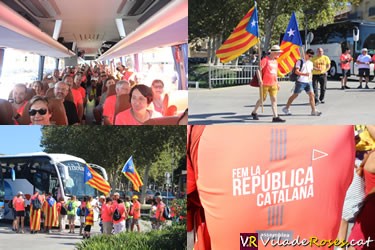Manifestació de la Diada de l'Onze de Setembre