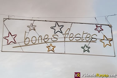 Llums de Nadal a Roses