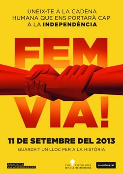 Diada Nacional de Catalunya - Via Catalana