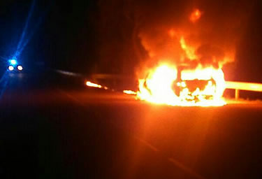 Cotxe incendiat