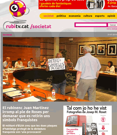 Rubítv.cat es fa ressò de la noticia de Viladeroses.cat