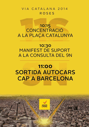 Via Catalana 2014