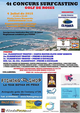 IV Concurs de Surfcàsting Golf de Roses
