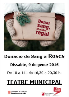 Donació de sang a Roses