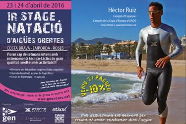 Stage de natació en aigües obertes del GEN Roses