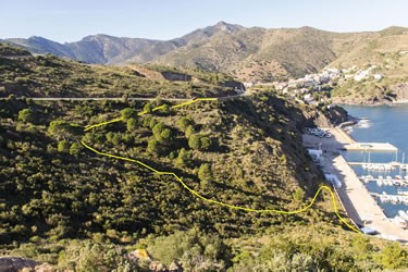 Antic camí de la Vinya d'en Xirau de Portbou