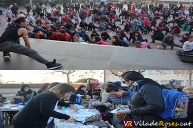 El CEIP Jaume Vicens Vives de Roses amb La Marató