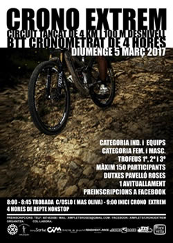 Crono Extrem de BTT a Roses