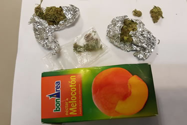 Detingut a Roses per tràfic de marihuana