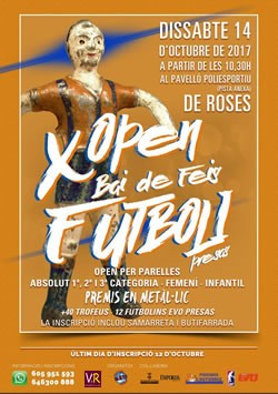 X Open Bai de Feis de Futbolí