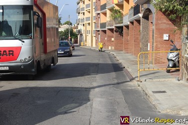 Asfaltat de 32 carrers de Roses