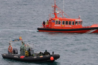 Submarinista desaparegut a Punta Falconera