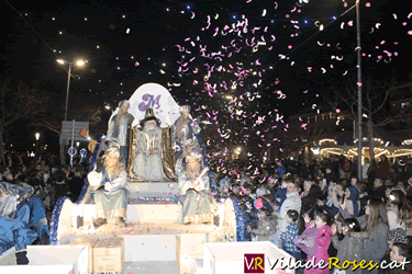 Cavalcada dels Reis Mags a Roses