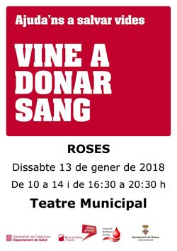Donació de sang a Roses