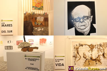 Roses homenatja a Manuel Vázquez Montalbán