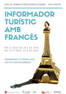 Curs d’Informador Turístic amb llengua francesa