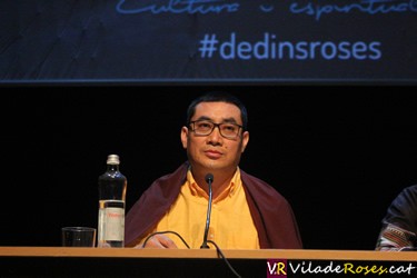 El lama Khenpo Ngedön al Cicle de Dins de Roses