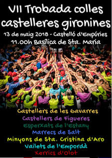 VII Trobada de Colles Castelleres Gironines