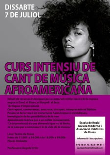 Curs intensiu de música afroamericana a Roses