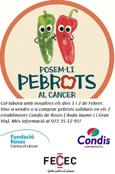 ‘Posem-li pebrots al càncer!’