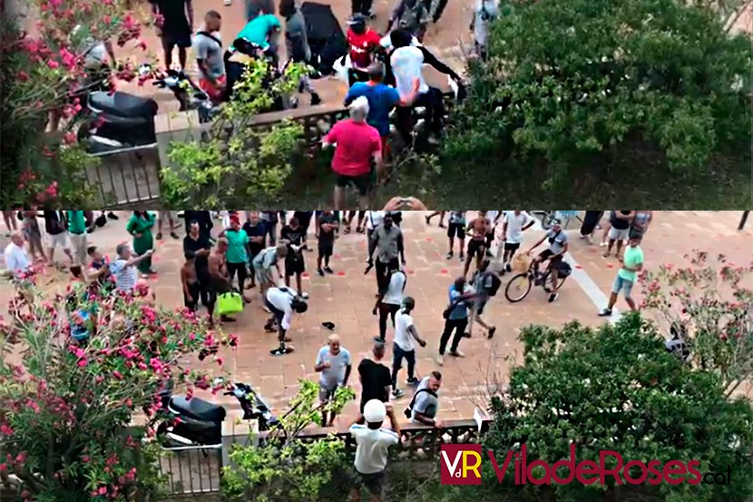 Picabaralla entre manters i veïns de Roses