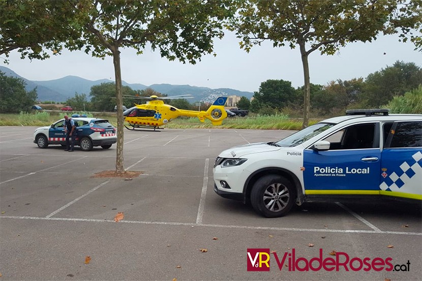 Tarda accidentada a l’Agua Brava de Roses