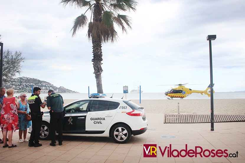 Aturada cardiorespiratòria a la platja de Santa Margarida