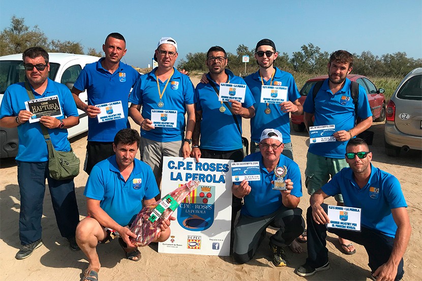 X Lliga de Surfcàsting del CPE Roses la Perola