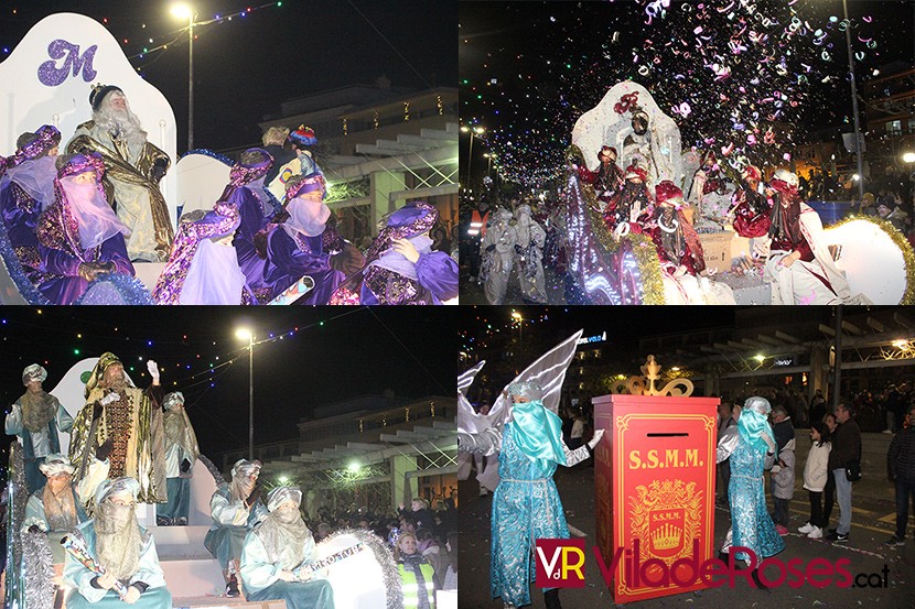 Cavalcada dels Reis Mags a Roses