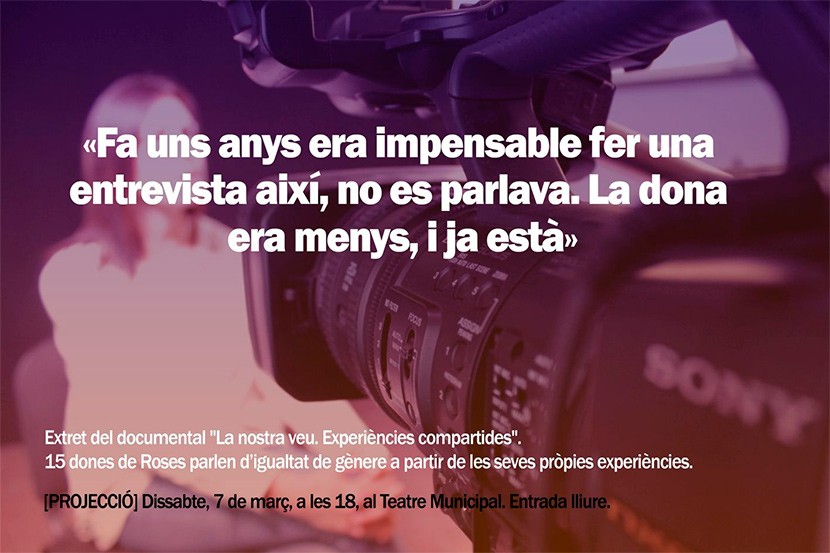 Dia Internacional de les Dones a Roses