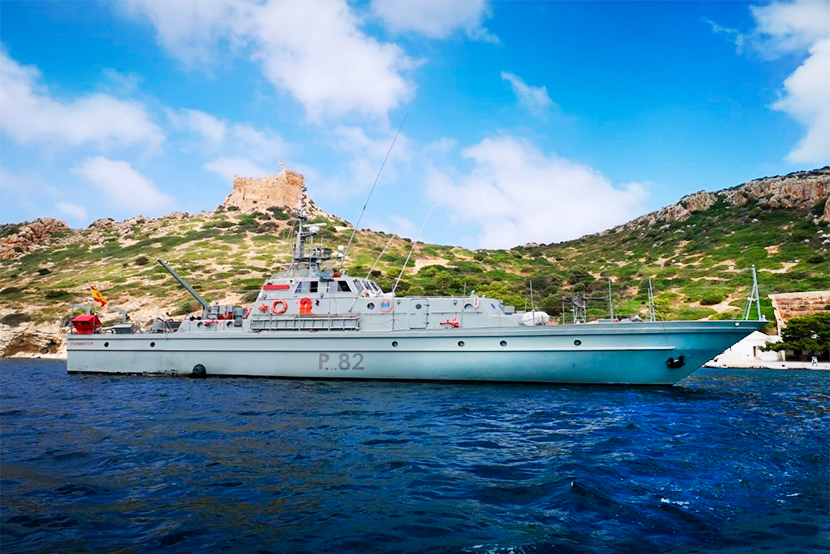 El patruller “Formentor” a Roses