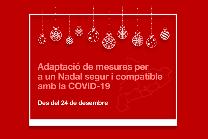 Mesures de seguretat Covid-10 per les festes de Nadal