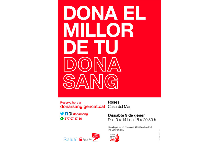 Donació de sang a Roses