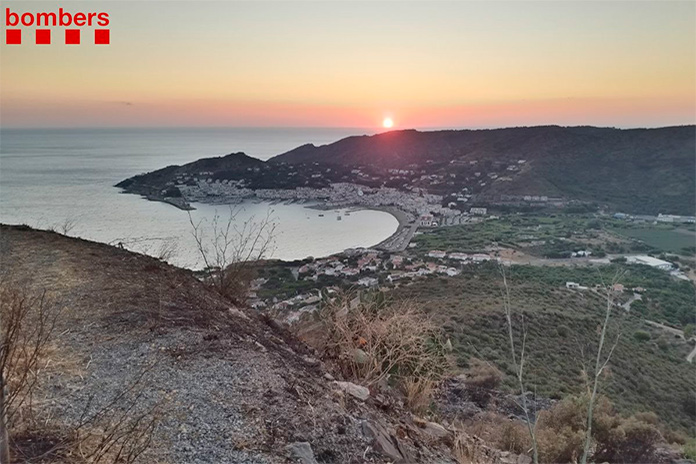 Incendi a Llançà