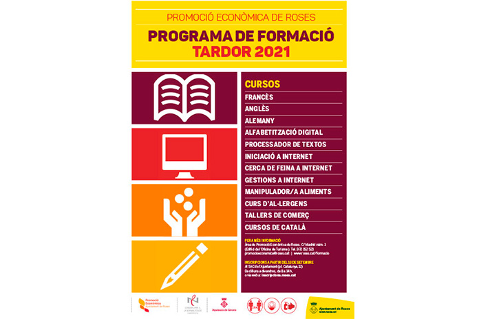 Cursos de formació a Roses