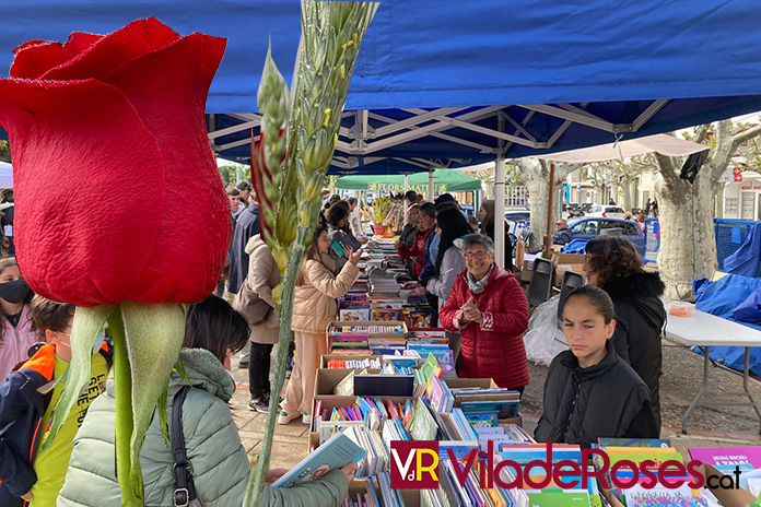 Diada de Sant Jordi a Roses