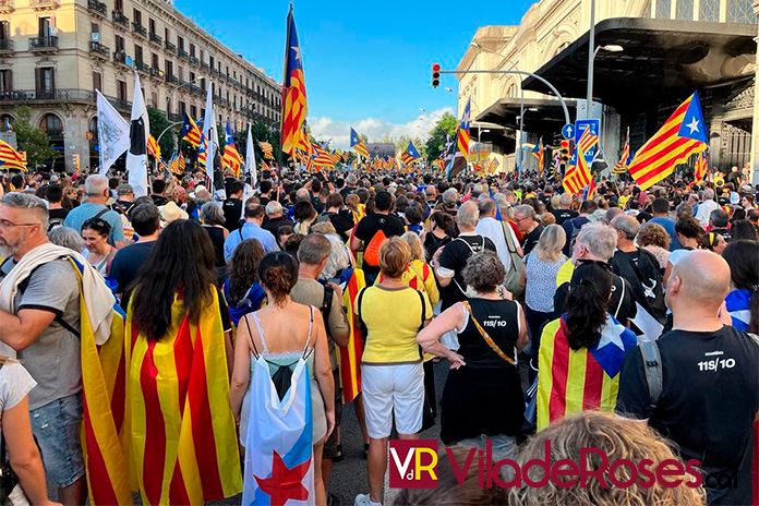 Manifestació a Barcelona
