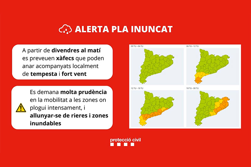 ALERTA del pla INUNCAT