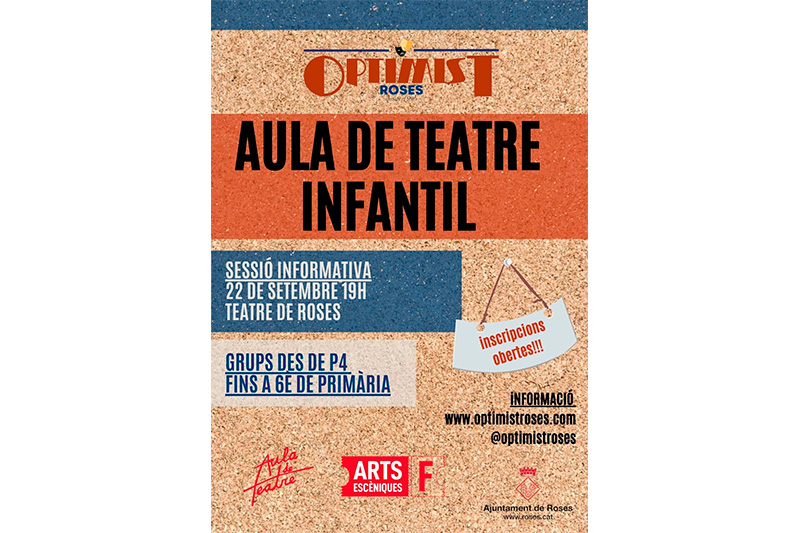 Aula de Teatre Infantil de Roses
