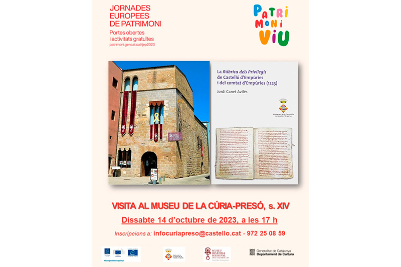 Jornades Europees del Patrimoni 2023