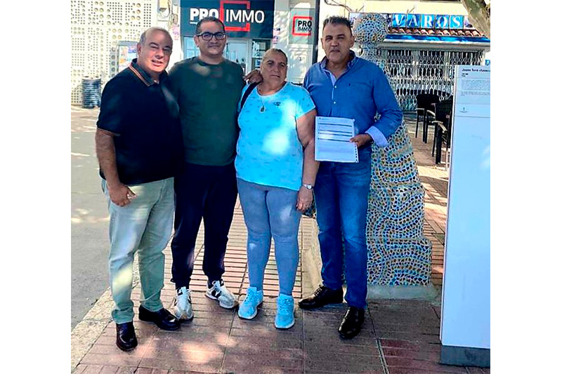 600 signatures per vendre castanyes a Roses