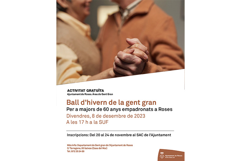 Ball d’hivern de la gent gran de Roses