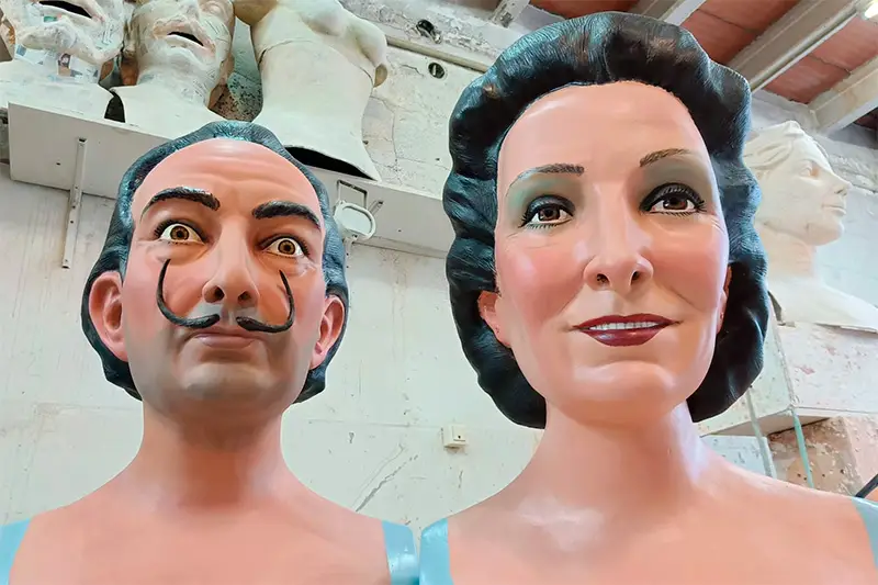 25è aniversari dls gegants Dalí i Gala de Figueres