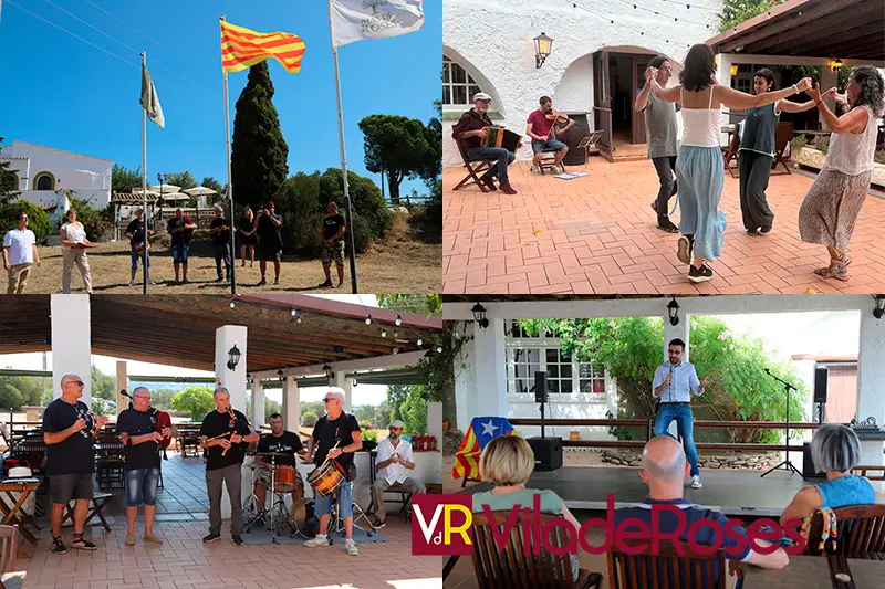 Diada Nacional de Catalunya al Mas de Roses