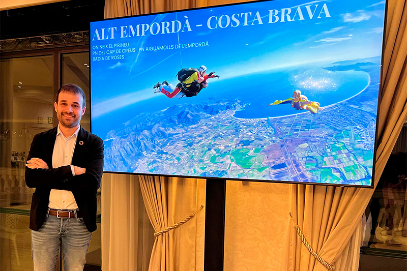 Joan Plana, vicepresident segon del Patronat de Turisme Costa Brava-Girona