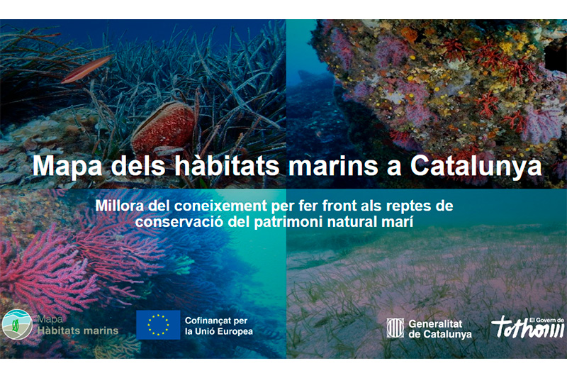 Mapa dels hàbitats marins de Catalunya