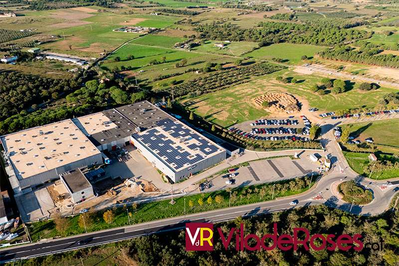 Zona industrial de Roses