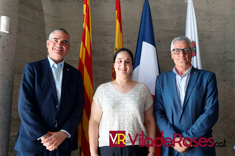 Visita a Roses de la cònsol general de França a Catalunya, Azar Agah-Ducrocq