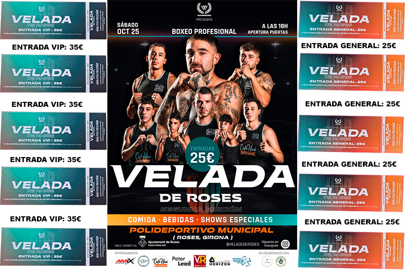 Vetllada de boxa a Roses
